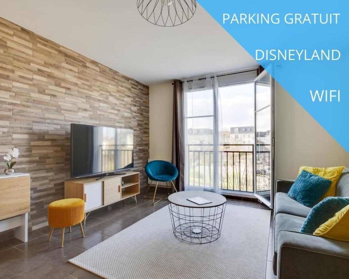 Appart Cosy Quartier Calme Hyper Centre Parking Lejlighed Magny-le-Hongre Eksteriør billede